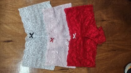 pack x2 culottes encaje mujer